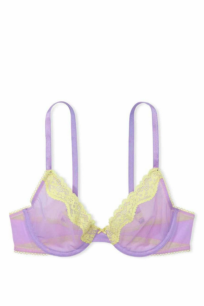 М'який бюстгальтер із мікросітки 977445857 lilac Victoria`s Secret