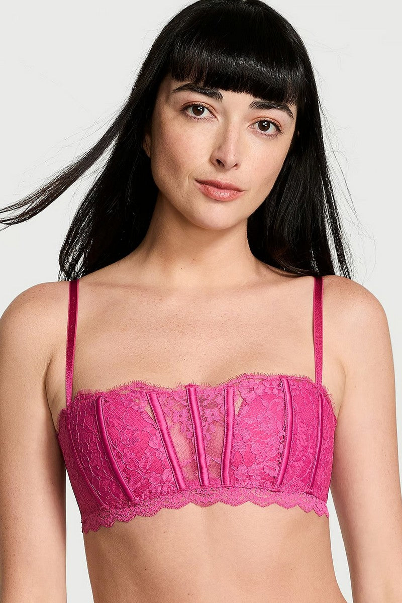 Мереживний бюстгальтер 989949448 pink Victoria`s Secret
