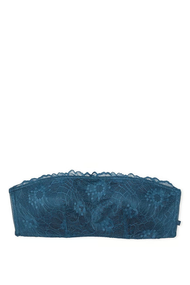 Кружевной бюстгальтер-бандо 144384894 blue