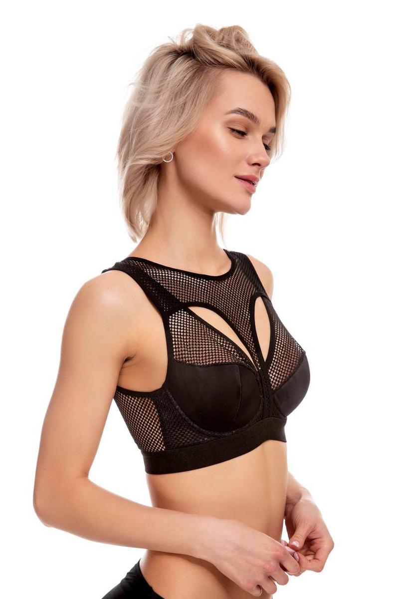 Спортивный топ из сетки 900002