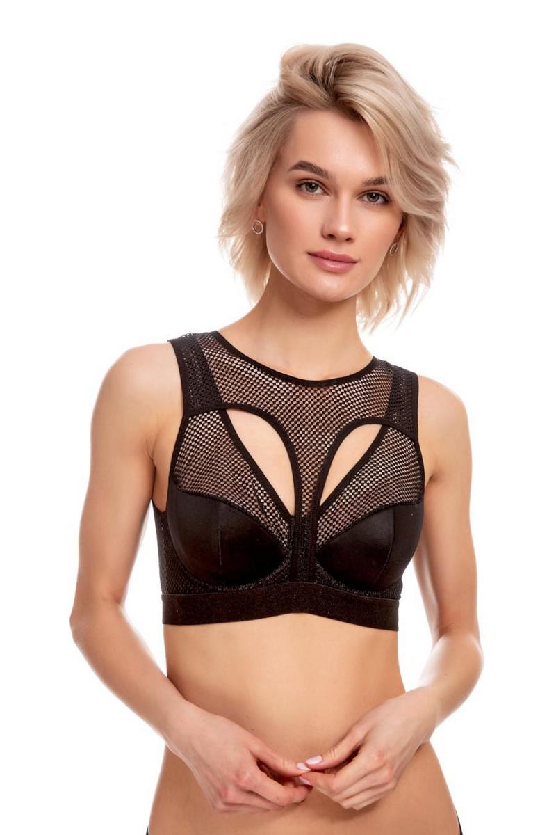 Спортивный топ из сетки 900002