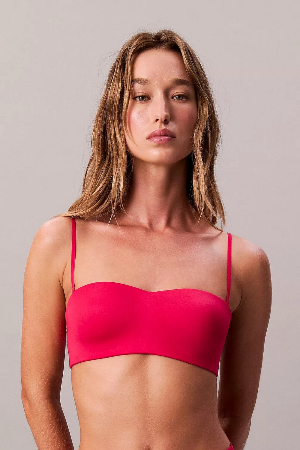 Бра-топ із мікрофібри 252679419 pink Calvin Klein