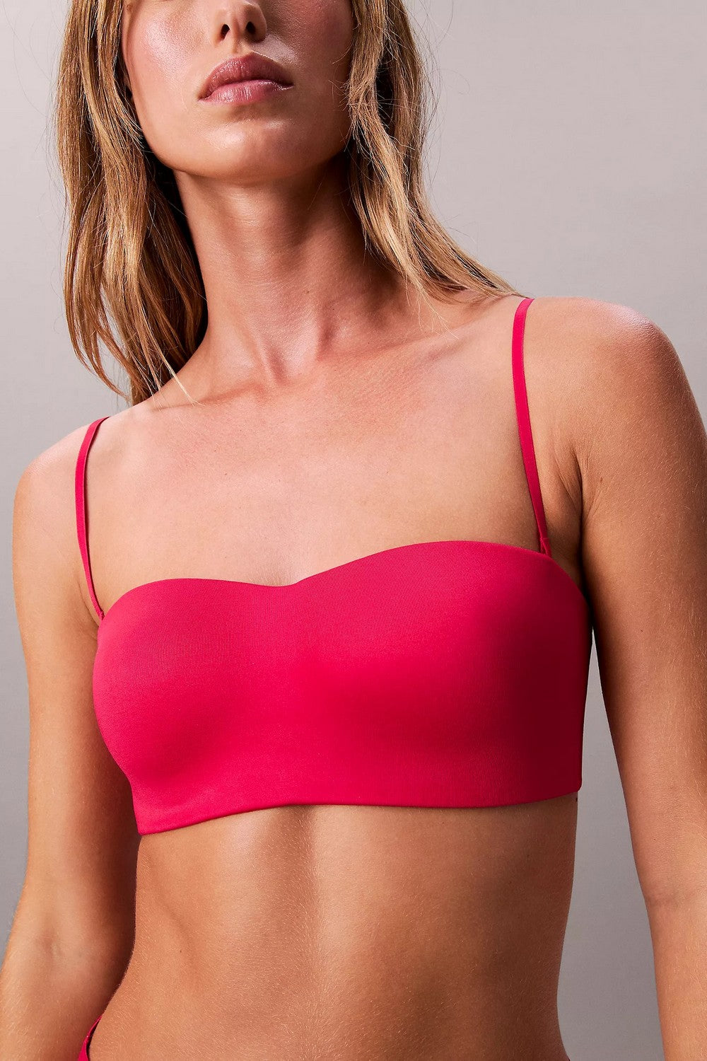 Бра-топ із мікрофібри 252679419 pink Calvin Klein