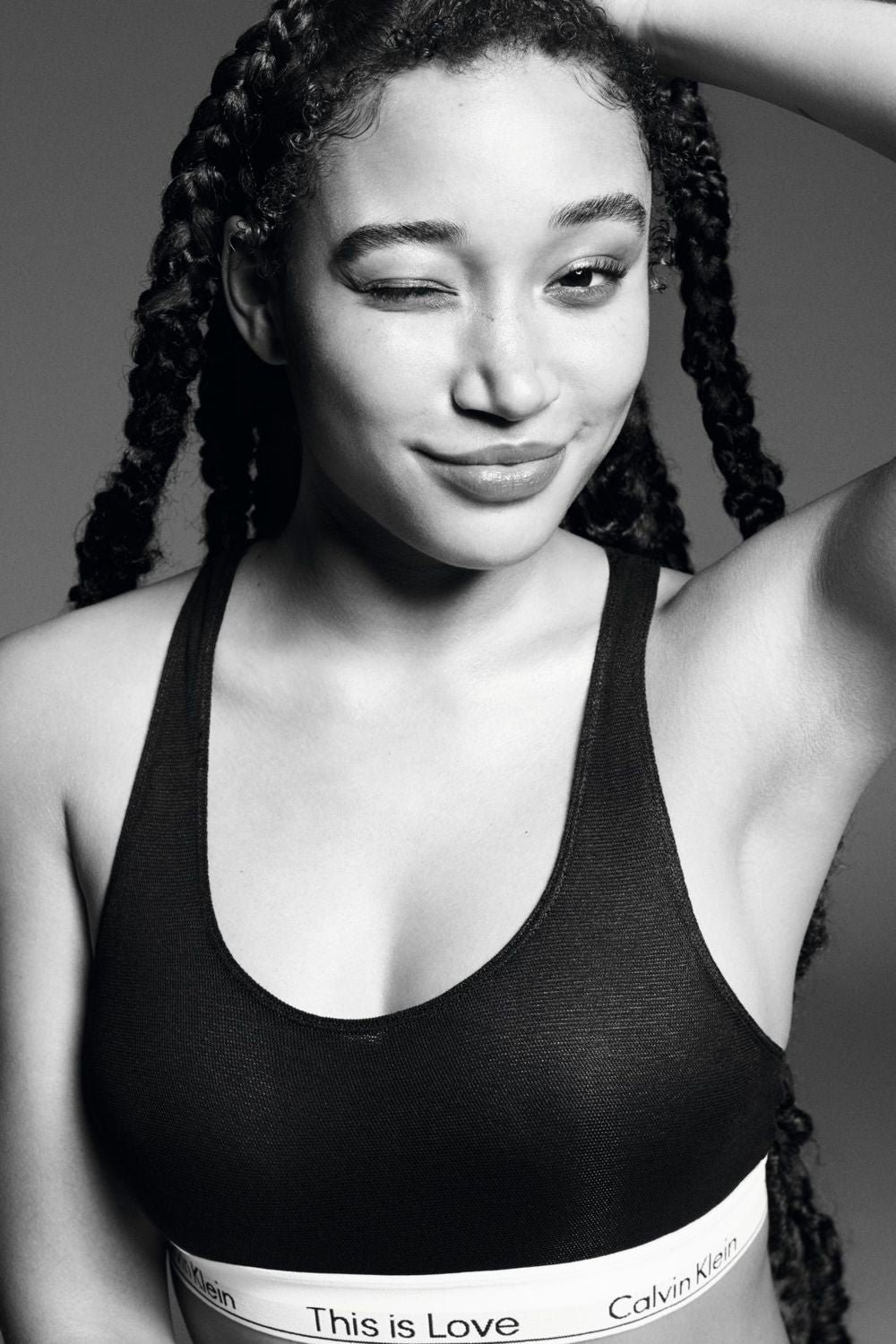 Мягкий хлопковый бра-топ 412394622 black