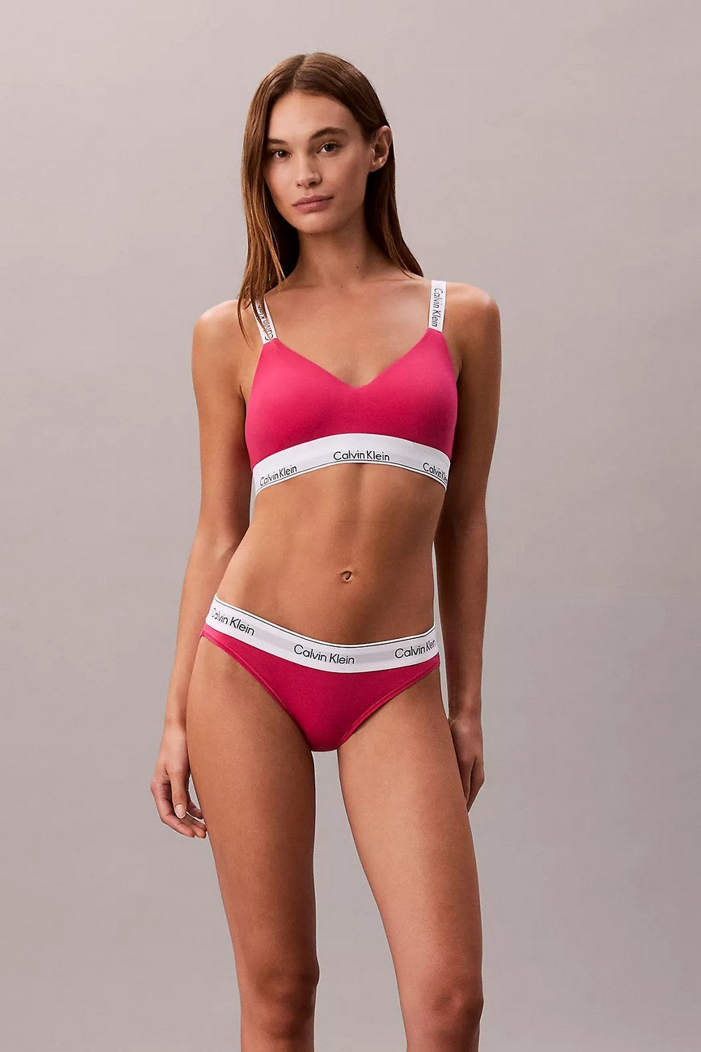 Бюстгальтер із логотипом 497672310 pink Calvin Klein