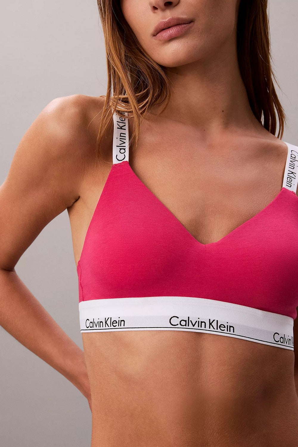 Бюстгальтер із логотипом 497672310 pink Calvin Klein
