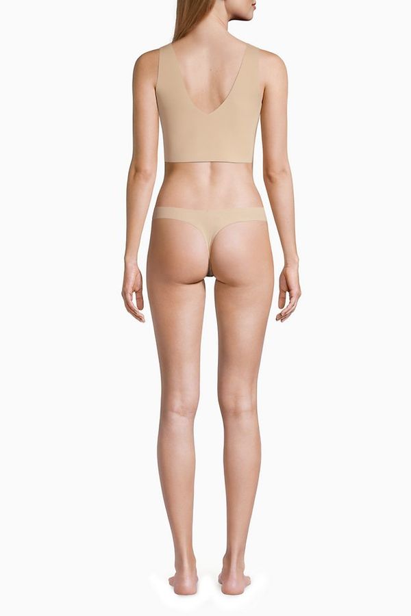 Бесшовные трусики танга 792056570 (5 шт.) beige