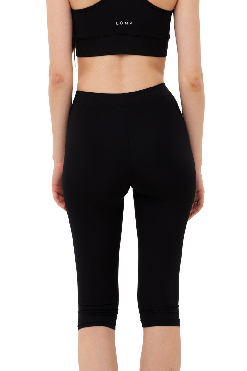 Спортивные капри LS015b Pileya black