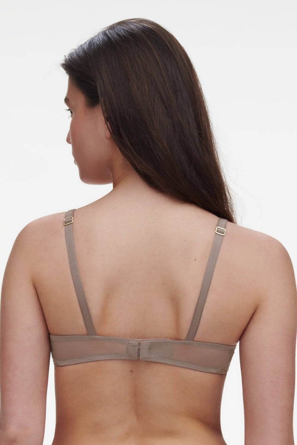 Мягкий бюстгальтер из кружева 010M9 Slash safari grey