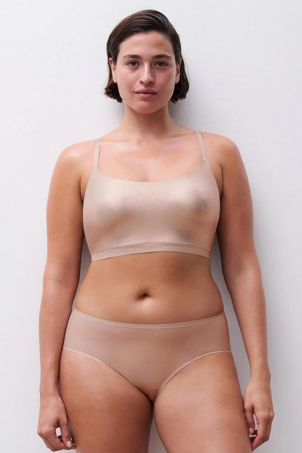 Бесшовные шортики 11DB4 Soft stretch golden glow