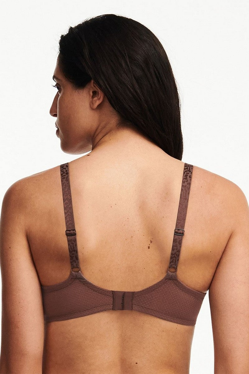 Бюстгальтер с вкладышами пуш-ап 12M2 Fleurs leo print