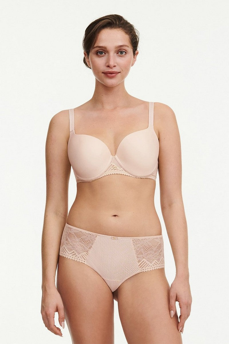 Щільний бюстгальтер з мікрофібри 13XN0 Origins beige dore
