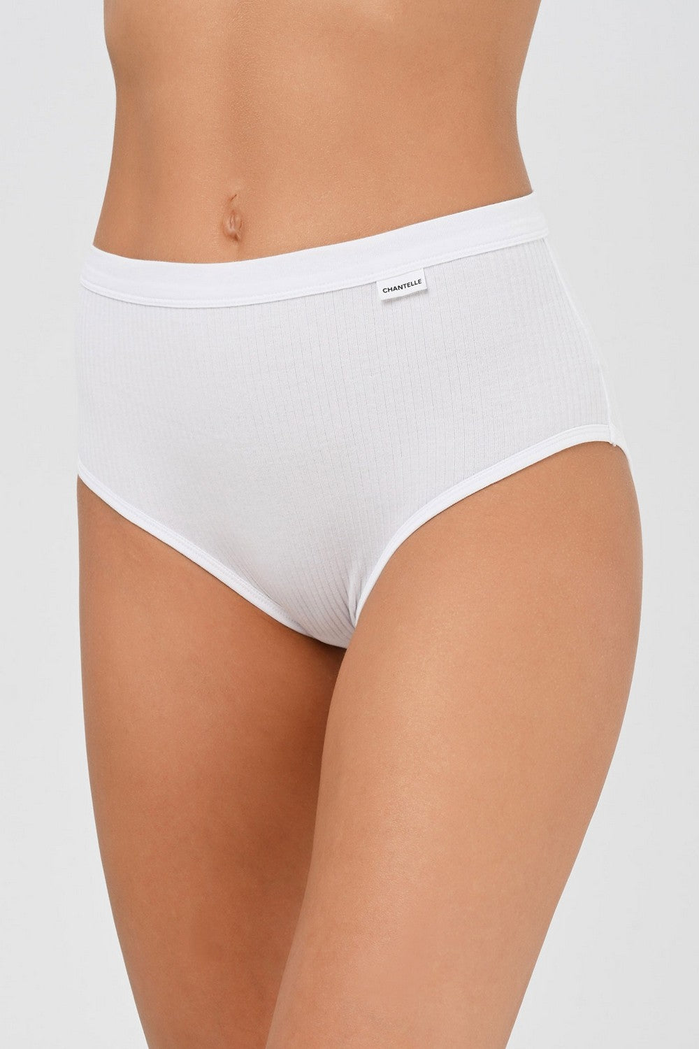 Высокие трусики слип 15P7 Cotton Comfort white