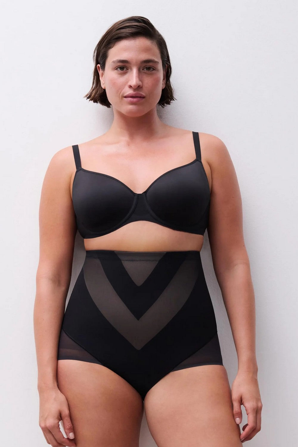 Корректирующие трусики с высокой талией 16OC6 Glam Shaping black