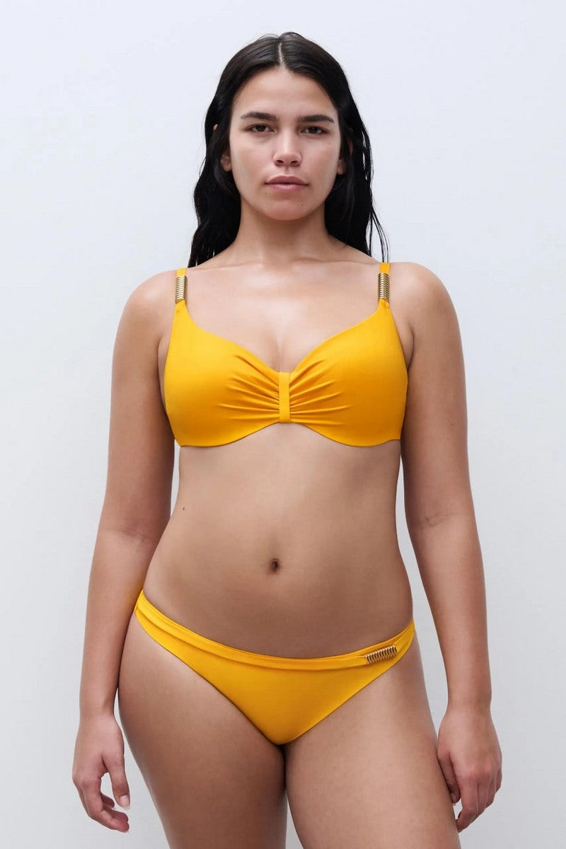 Купальний бюстгальтер із щільними чашками 16VM0 Icon mango