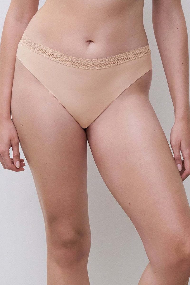 Трусики cтринг из модала 17OG0 Cosy Chic nude