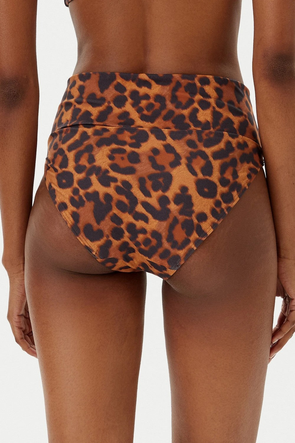 Високі купальні плавки 17UC5 Sauvage wild leopard