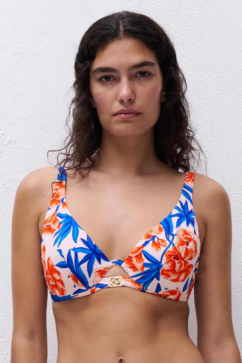 Купальний бюстгальтер із кісточками 17UMA Sauvage laurel flower