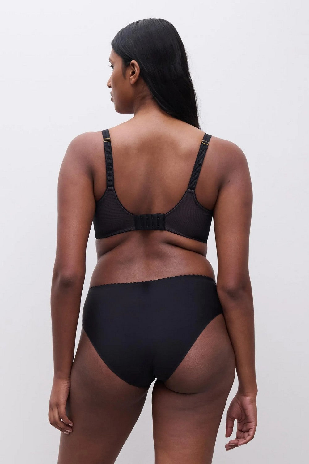 Бюстгальтер на косточках 19VM0 Vibe black