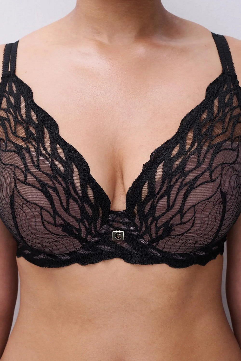 Бюстгальтер без кісточок 19VNA Vibe black