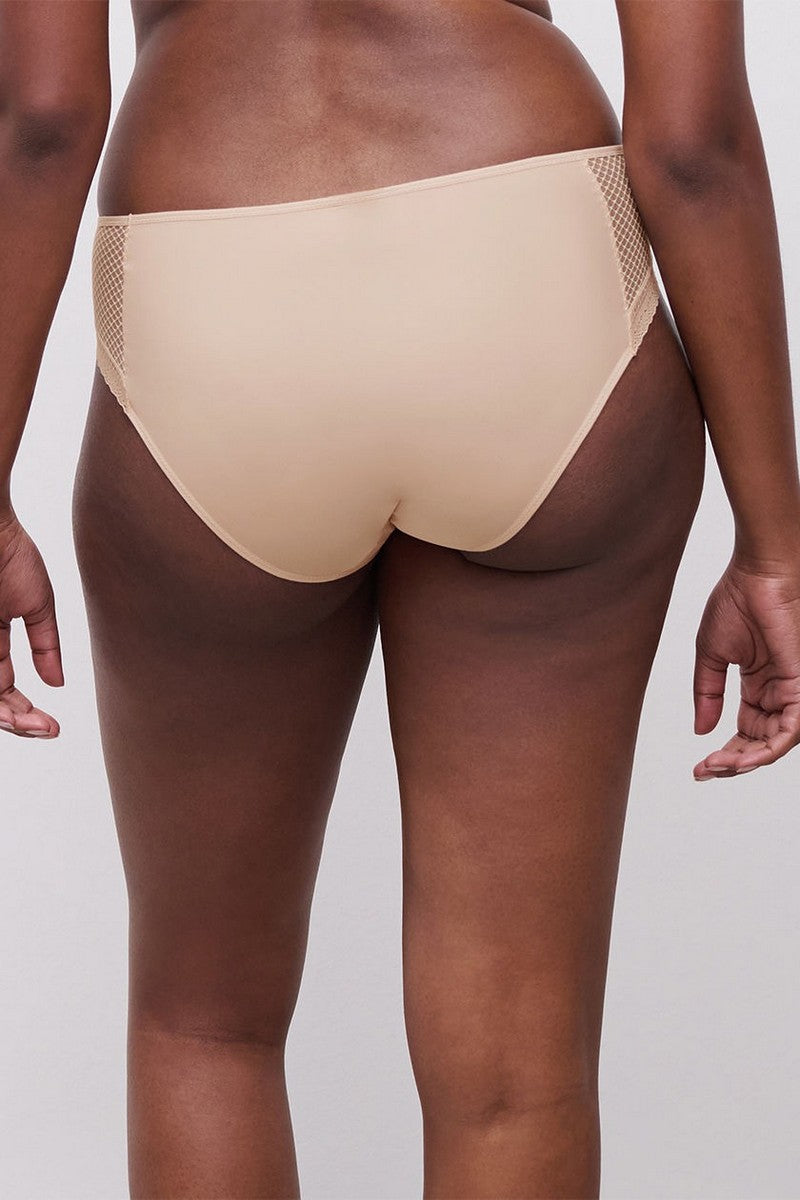 Трусики слип с микросеткой 19XC5 Romance beige dore