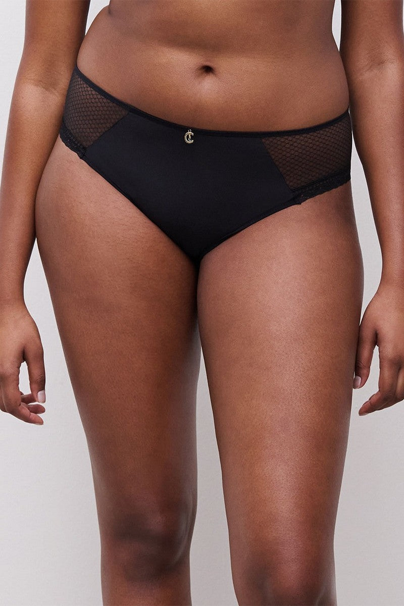Трусики слип с микростекой 19XB0 Romance black