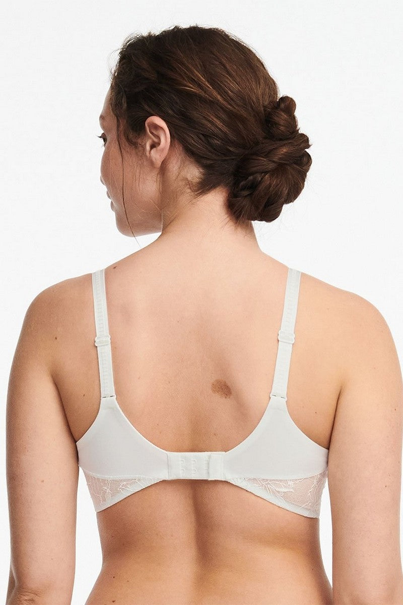 Кружевной бюстгальтер с косточками 21U1 Orchids milk