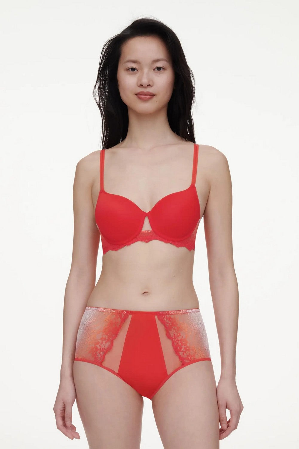 Высокие трусики слип 22MC5 Pulp light orange gradient