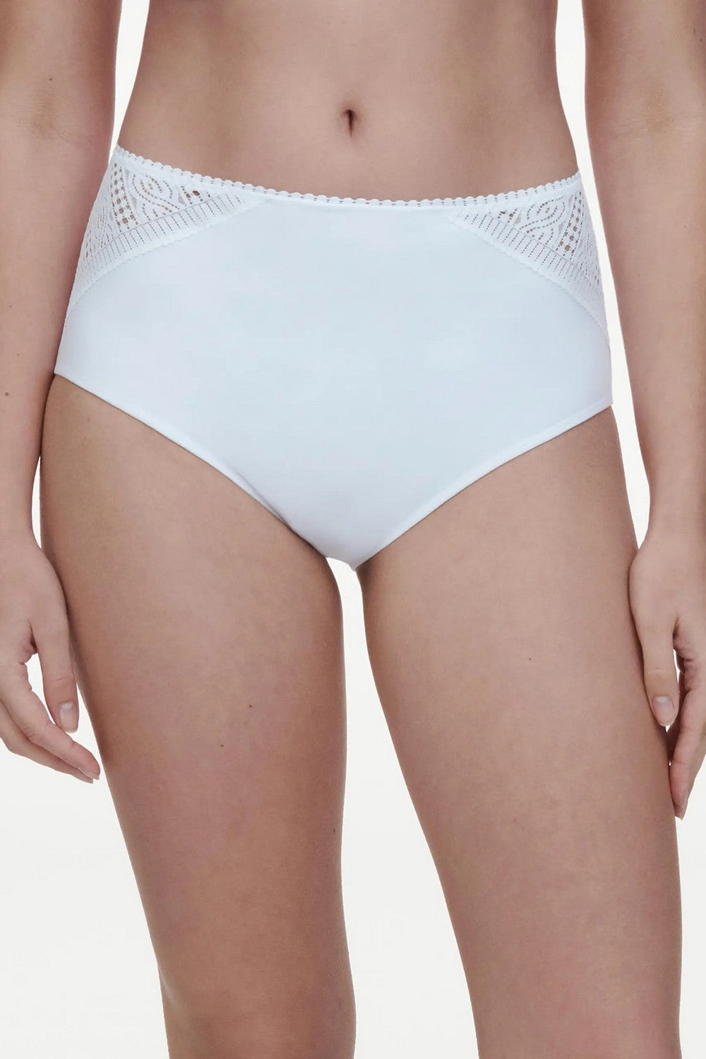 Высокие трусики слип 915C5 EasyFee white