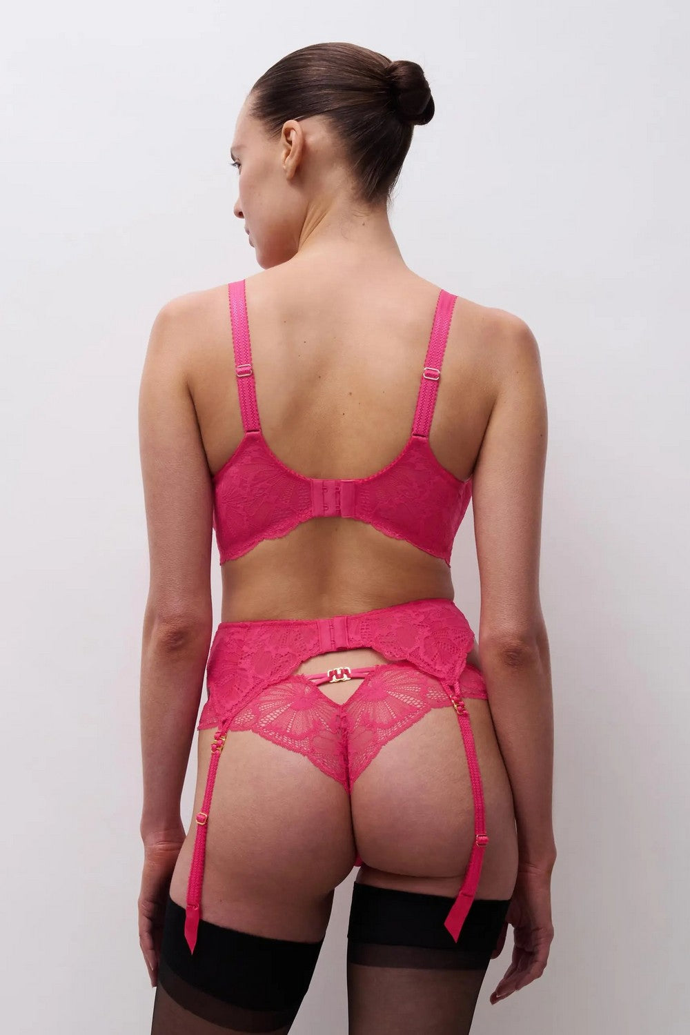 Пояс для чулок из кружева Muse 19YF5 lipstick