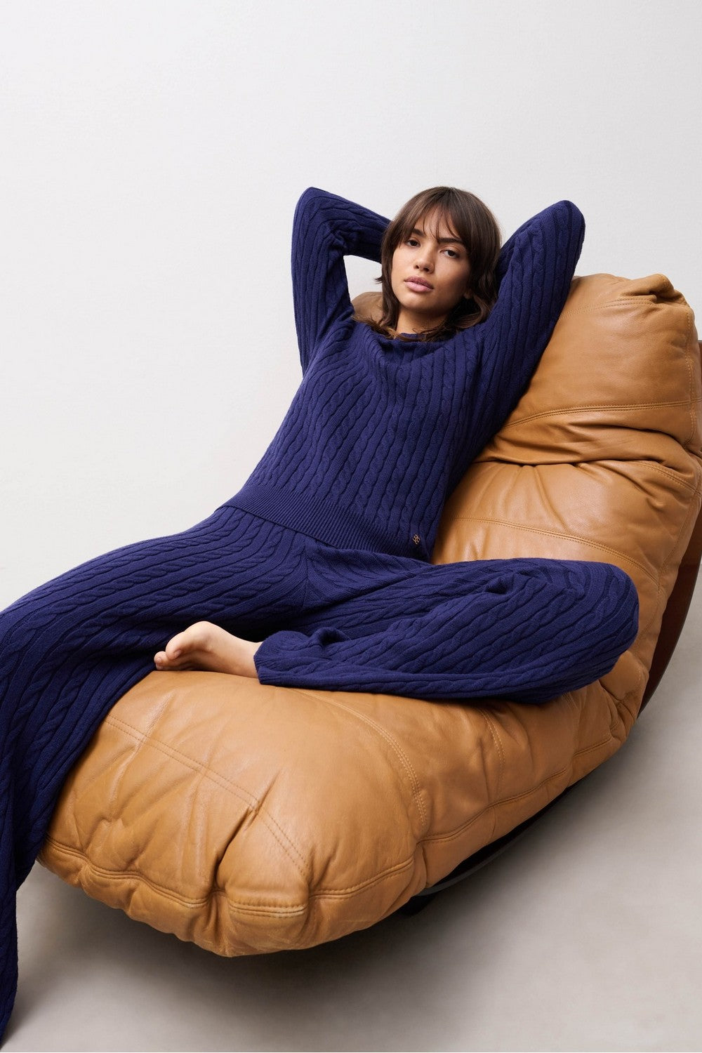 Домашние брюки из трикотажа Twist 1A2E0 bleu