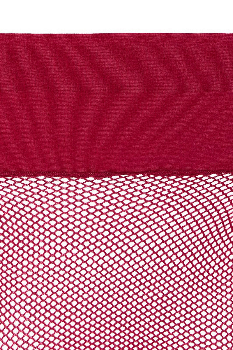 Панчохи в сітку 4575020 bordo