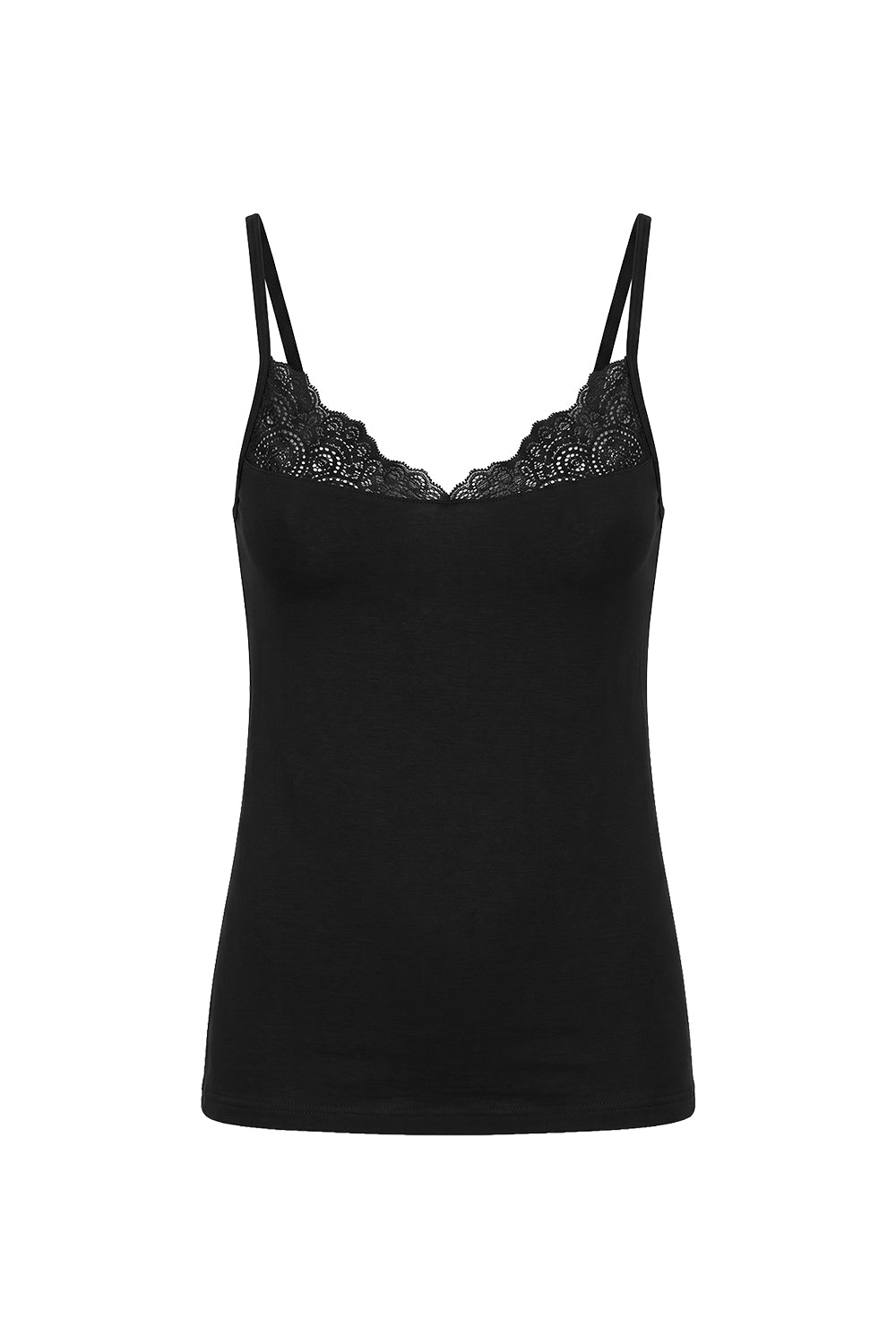 Майка на тонких бретелях LVSM 401/06/02 Elva black