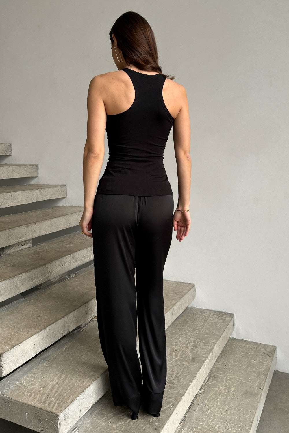 Майка из хлопка C257002/1 Basic 5 black