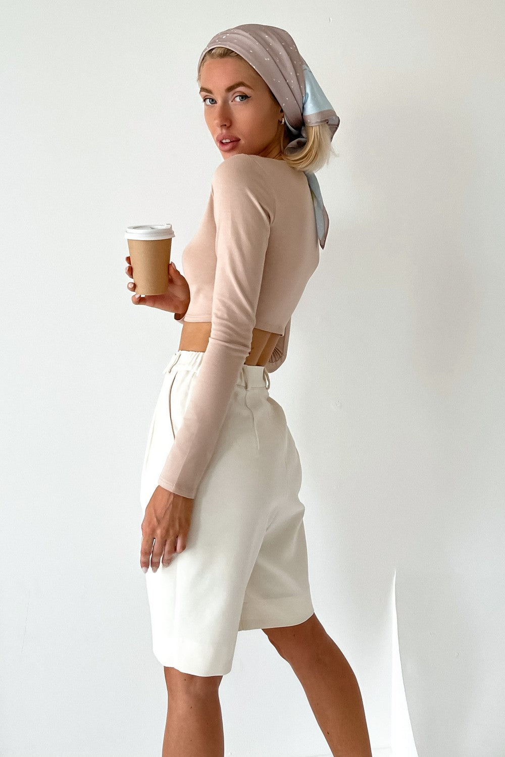 Хлопковый кроп-топ Thursday SS21622/4