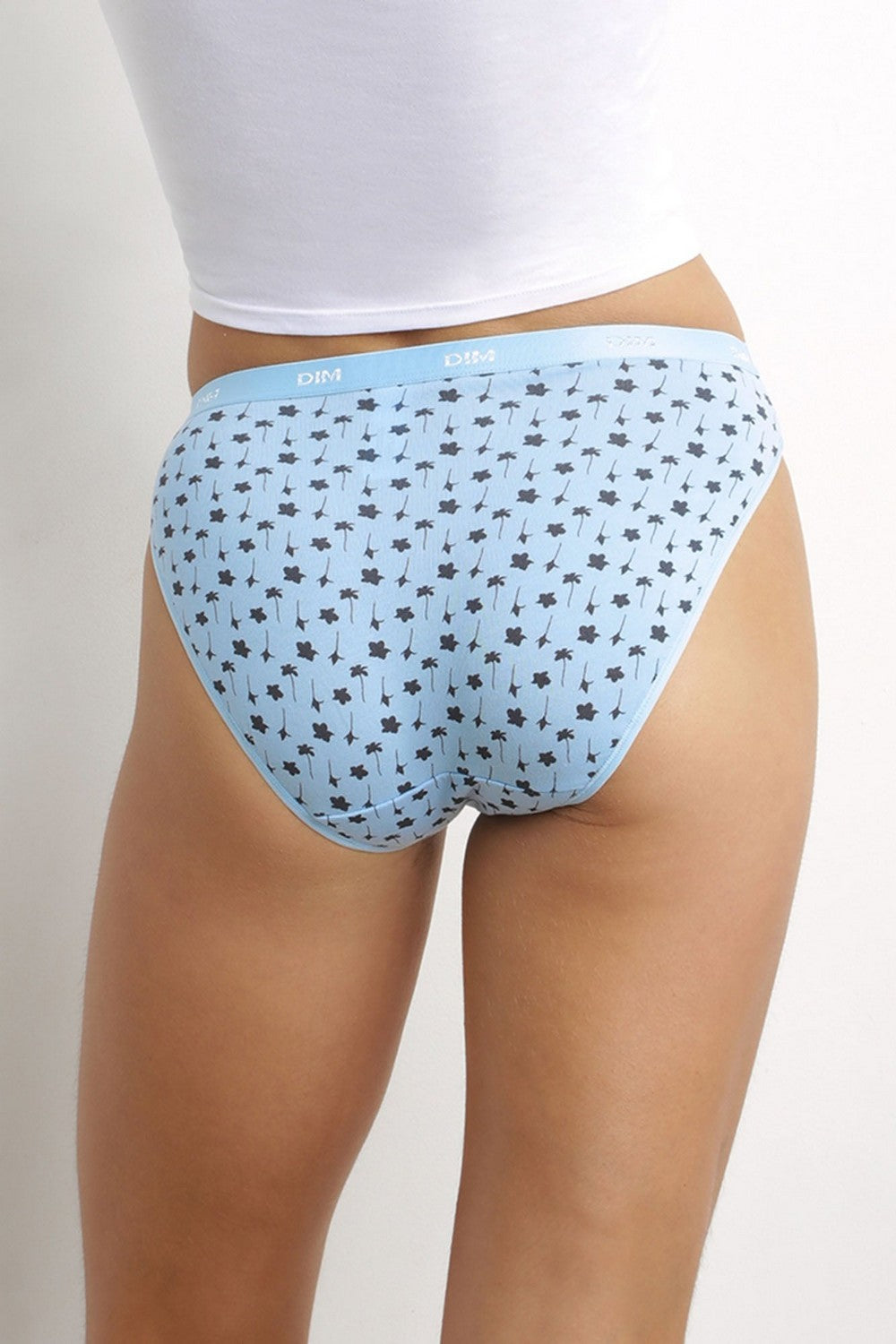 Хлопковые трусики слип 4C17 Les Pockets Coton (5 шт.) bluebell