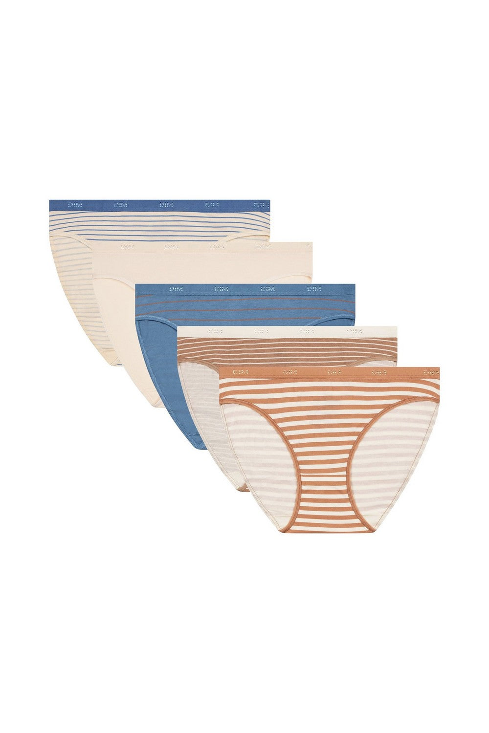 Хлопковые трусики слип 4C17 Les Pockets Coton (5 шт.) riviera