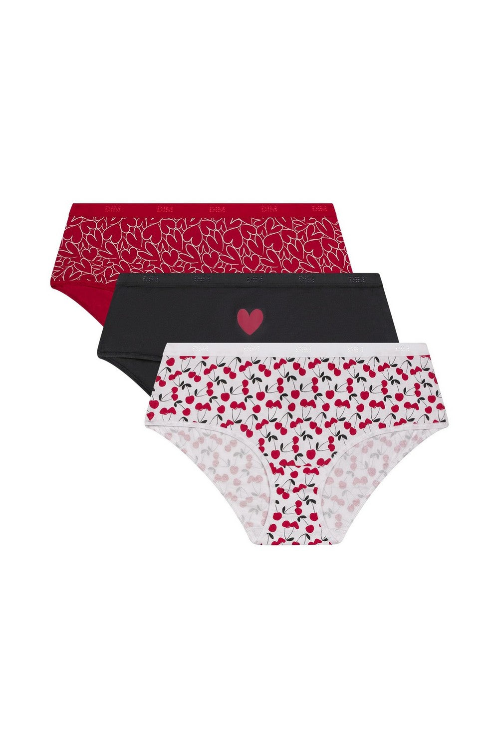 Набор хлопковых шортиков 4C20 Les Pockets Coton (3 шт) dim cheri