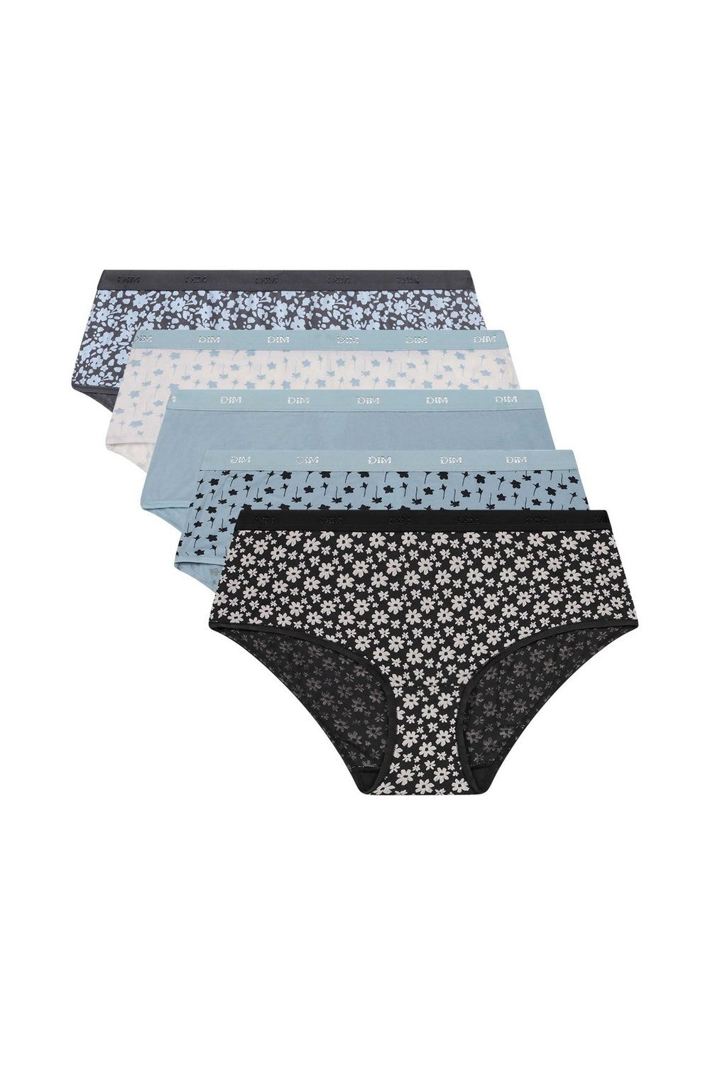 Набор хлопковых шортиков 4C20 Les Pockets Coton (5 шт) bluebell