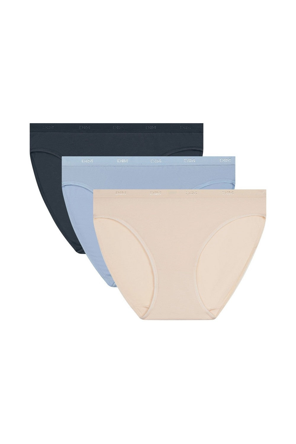 Хлопковые слипы 4H00 Les Pockets EcoDim (3 шт.) beige/bleu/gris