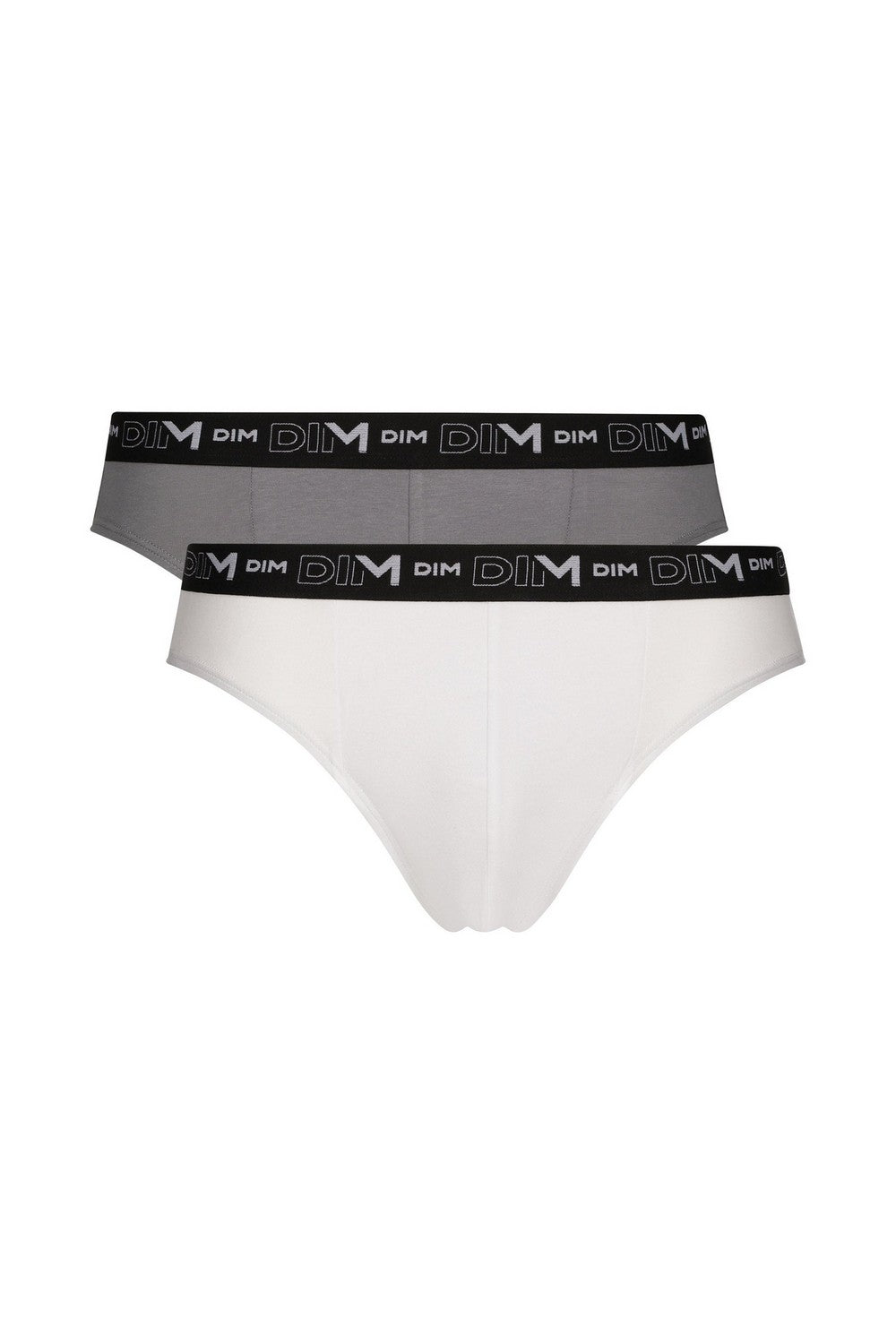 Чоловічі труси сліпи з бавовни 6595 MPK (2 шт.) blanc/gris