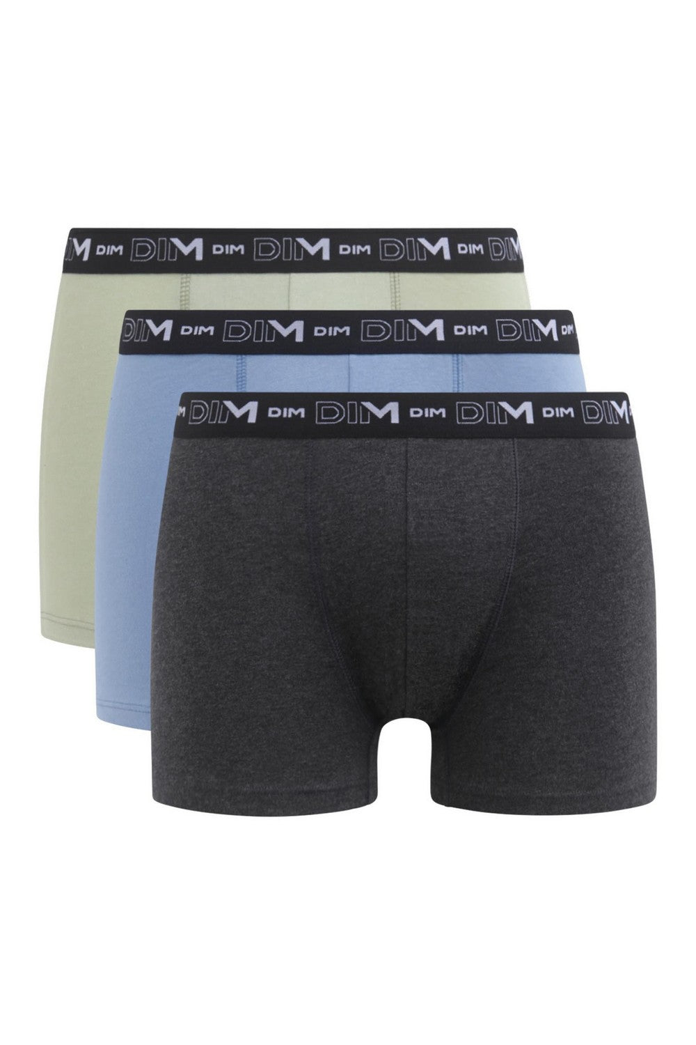 Мужские трусы шорты 6596 MPK (3 шт.) vert/bl./noir ch