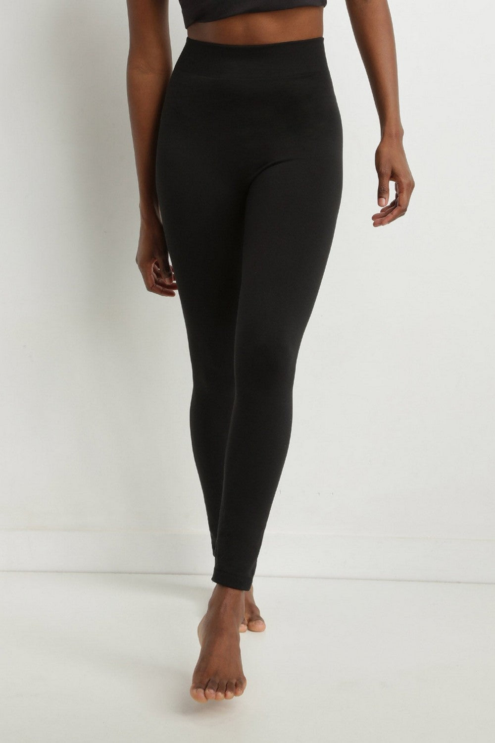 Термолеггинсы с флисовой подкладкой D0D6E black