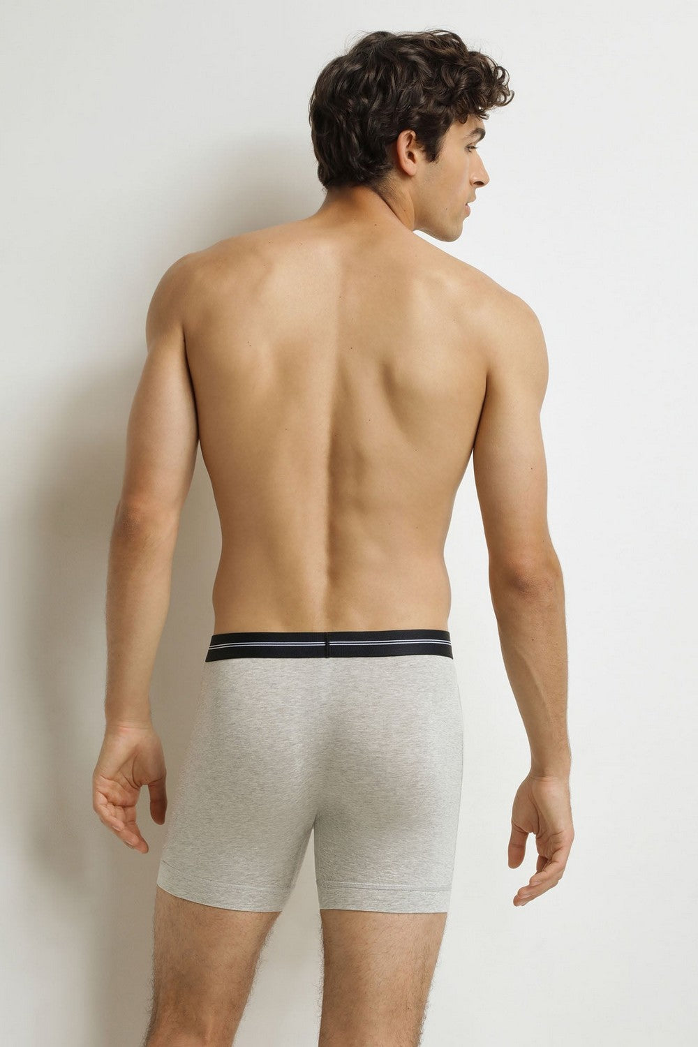 Мужские трусы шорты D0DCE Icons gris chine