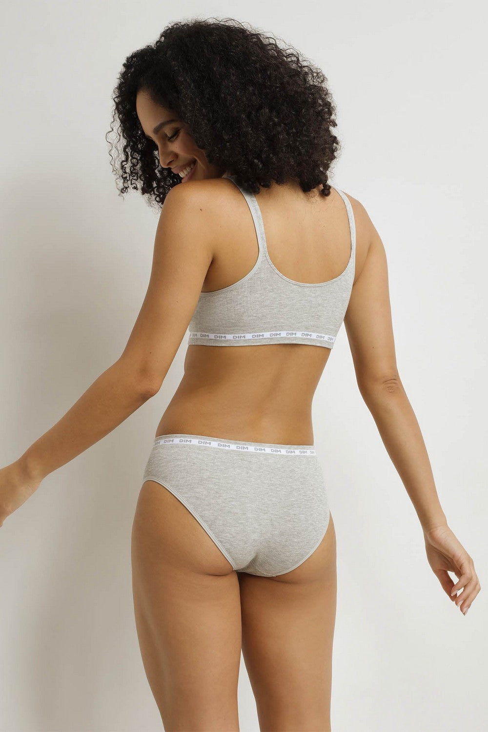 Трусики сліпи у рубчик D0DCV Icons gris chine