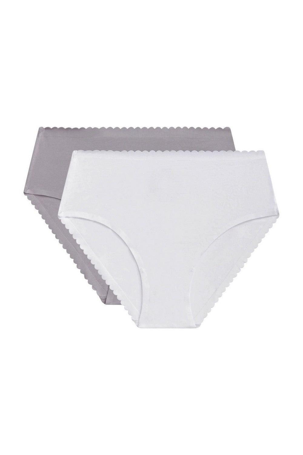 Високі трусики сліпи D0DFP Body Touch Easy (2шт.) blanc/gris ch