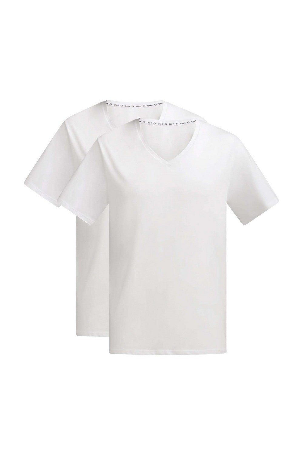 Хлопковая мужская футболка D0DI5 Good (2 шт.) white