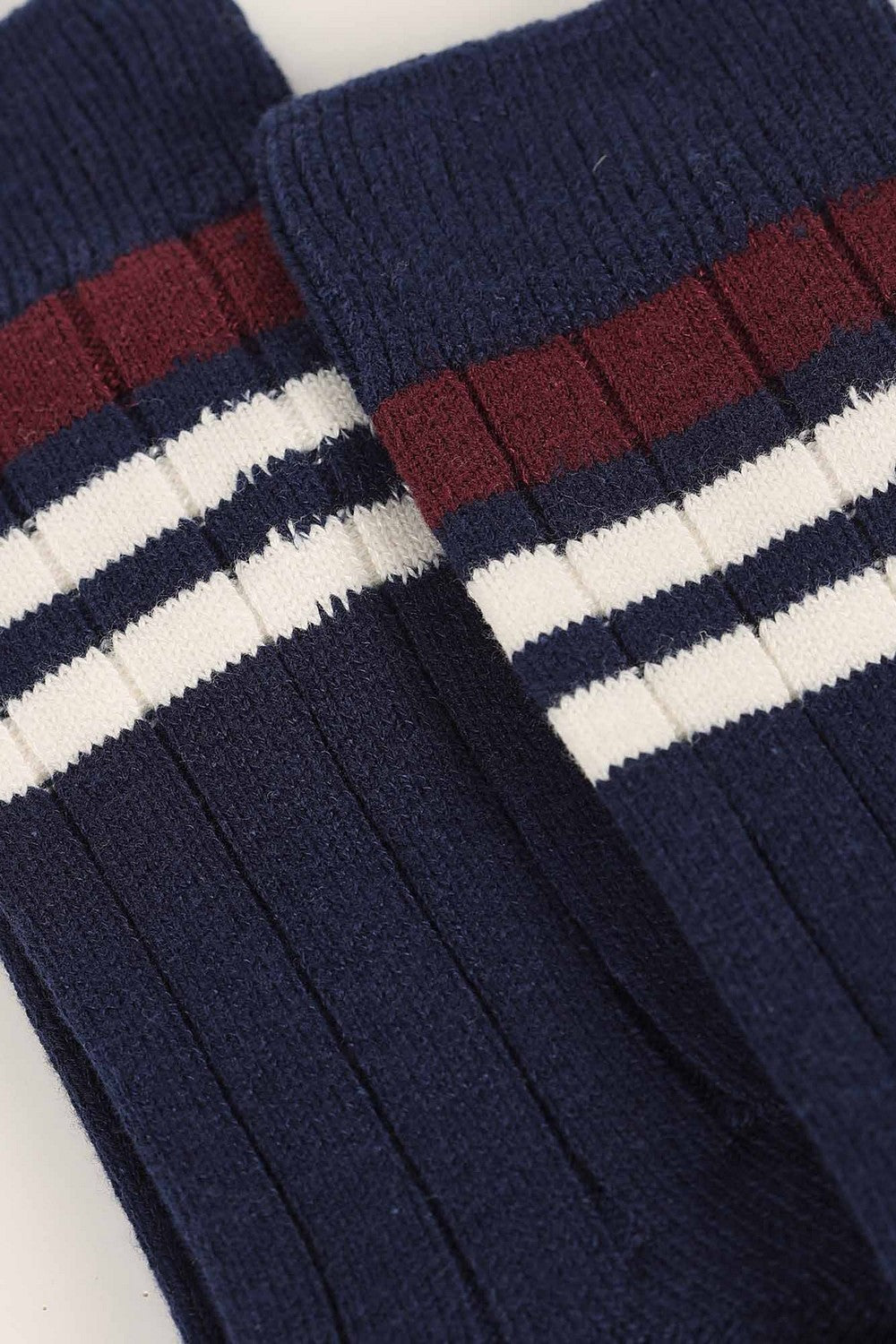 Мужские носки с полосками D0DQB bleu marine