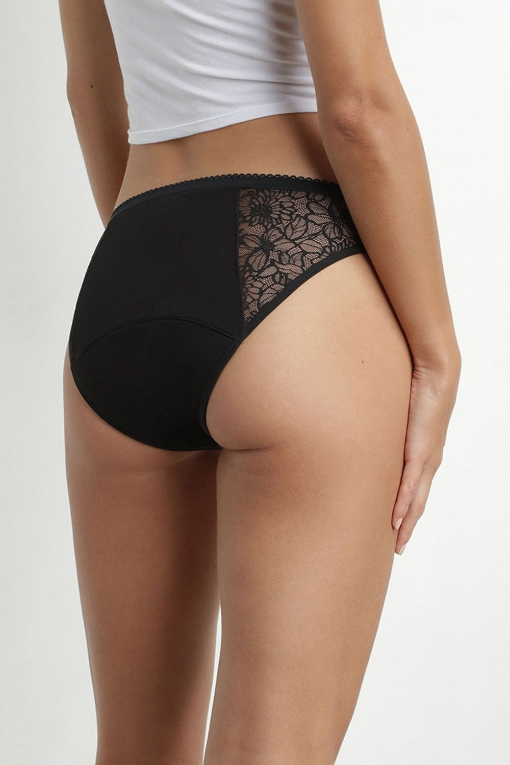 Менструальные трусики слип D0DY4 Protect black