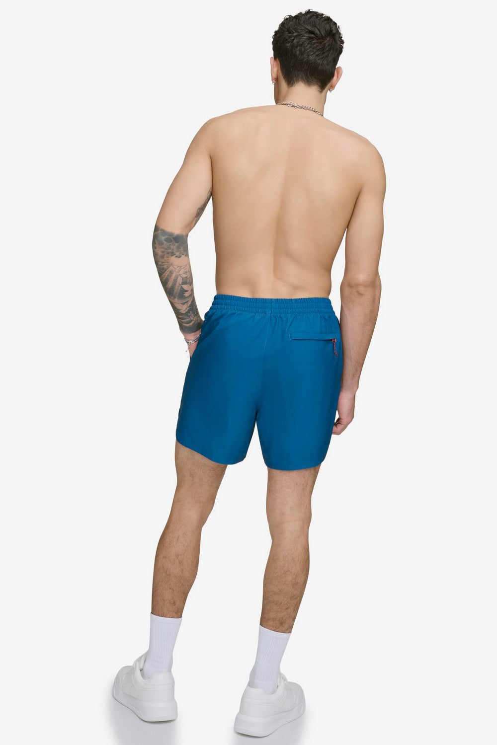 Чоловічі шорти для плавання 487353091 blue DKNY спина